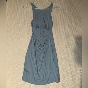 blue live tree dress size medium